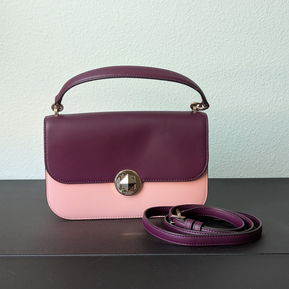 Elegant Purple and Pink Women's Bag